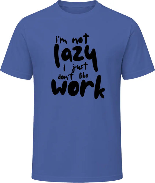 I Am Not Lazy - Premium Graphic T Shirt
