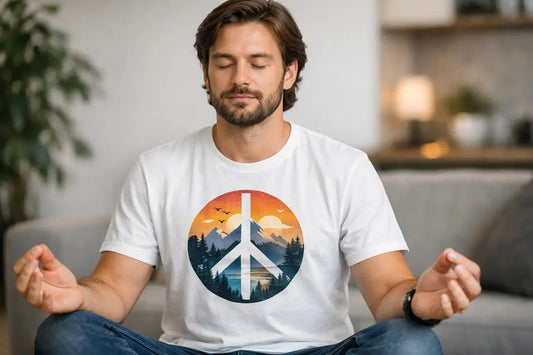 Prioritizing Peace Graphic T Shirt for Real Life