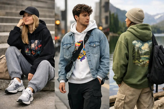 100% No Energy Graphic Hoodie Outfit Ideas