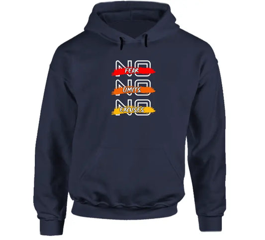 No Fear - Premium Graphic Hoodie
