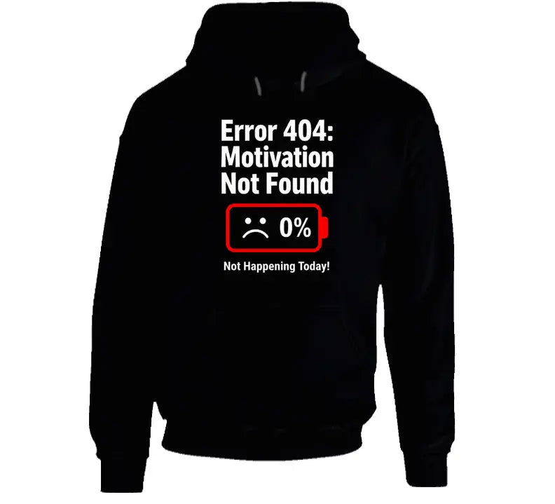 Error 404 - Premium Graphic Hoodie