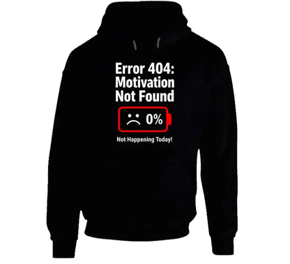 Error 404 - Premium Graphic Hoodie