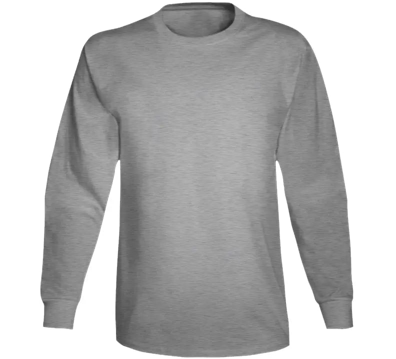 Freedom isnt Free - Long Sleeve Graphic Tee Shirt - Back Design Long Sleeve T Shirt