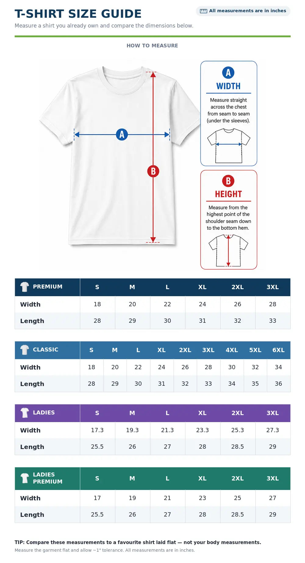 Size Guide